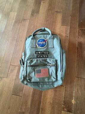 Red Canoe NASA Backpack Gray